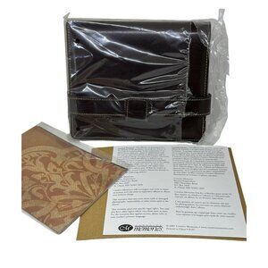 Creative Memories Picfolio Mini Album Photo Pages Brown Leather-Look NEW SEALED‎